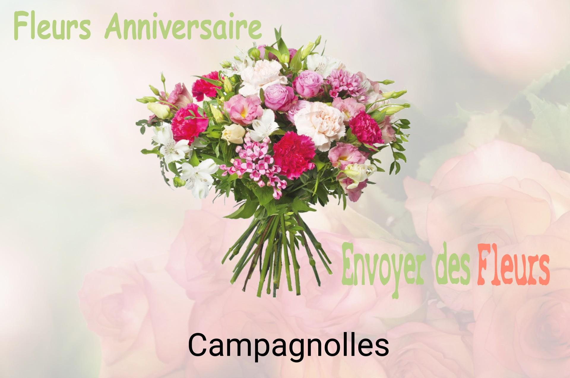 Bouquet de fleurs d’anniversaire livré à Campagnolles